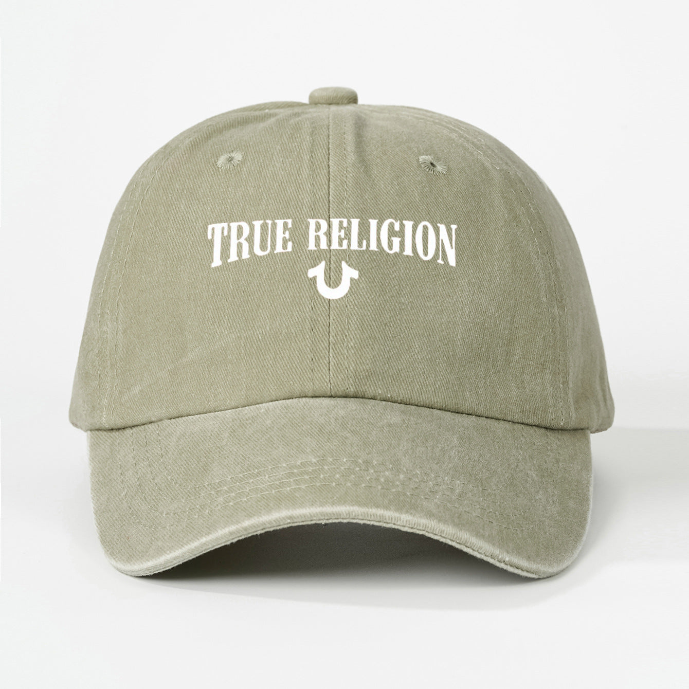 Vintage Washed True Religion Horseshoe Dad Hat