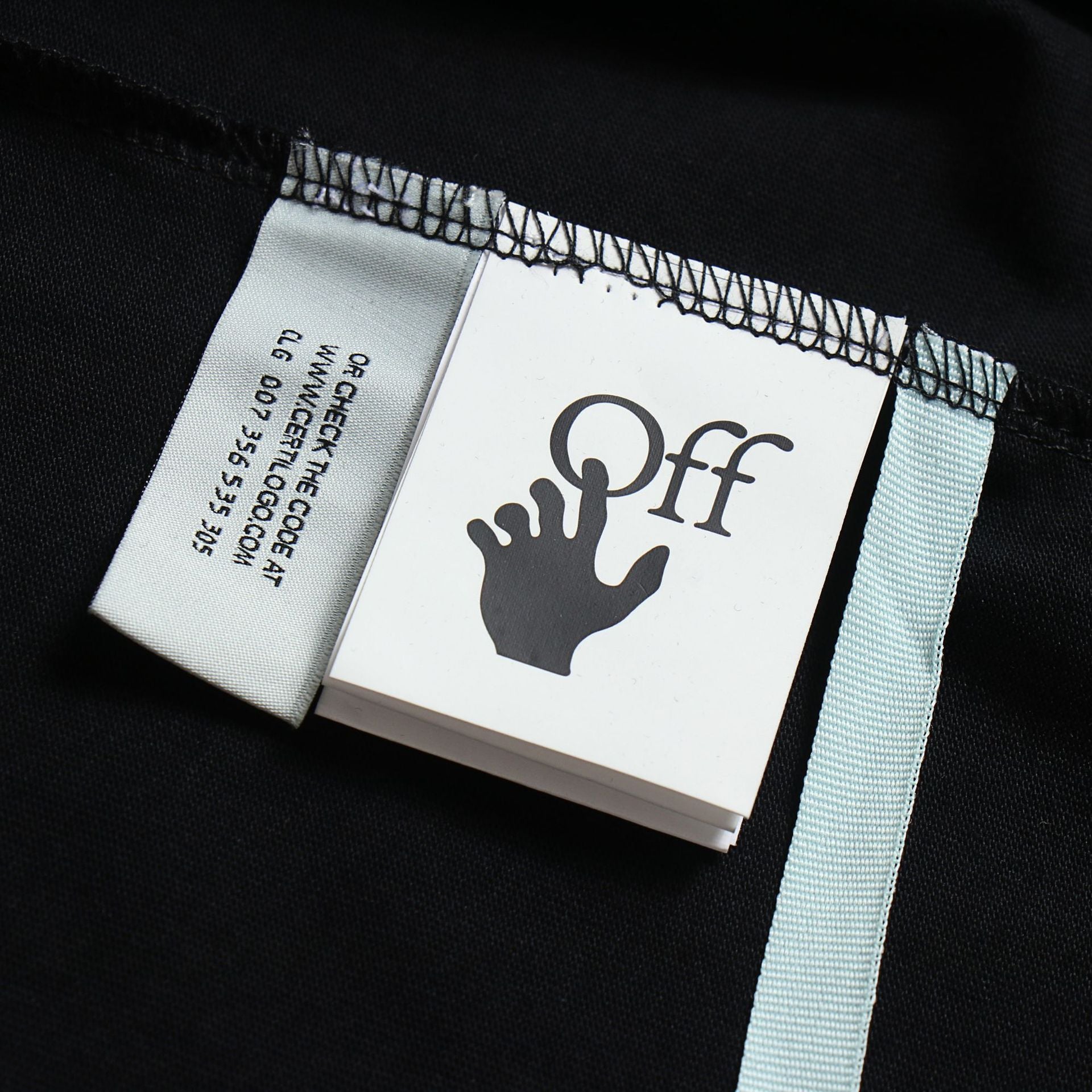 Off-White Firework Arrow Print Crew Neck Short Sleeve T Shirt Unisex