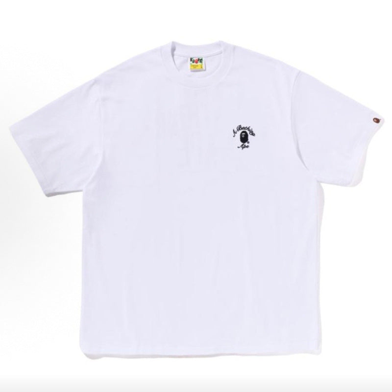 BAPE Ape Head Cartoon Print Loose Unisex Short Sleeve T-Shirt