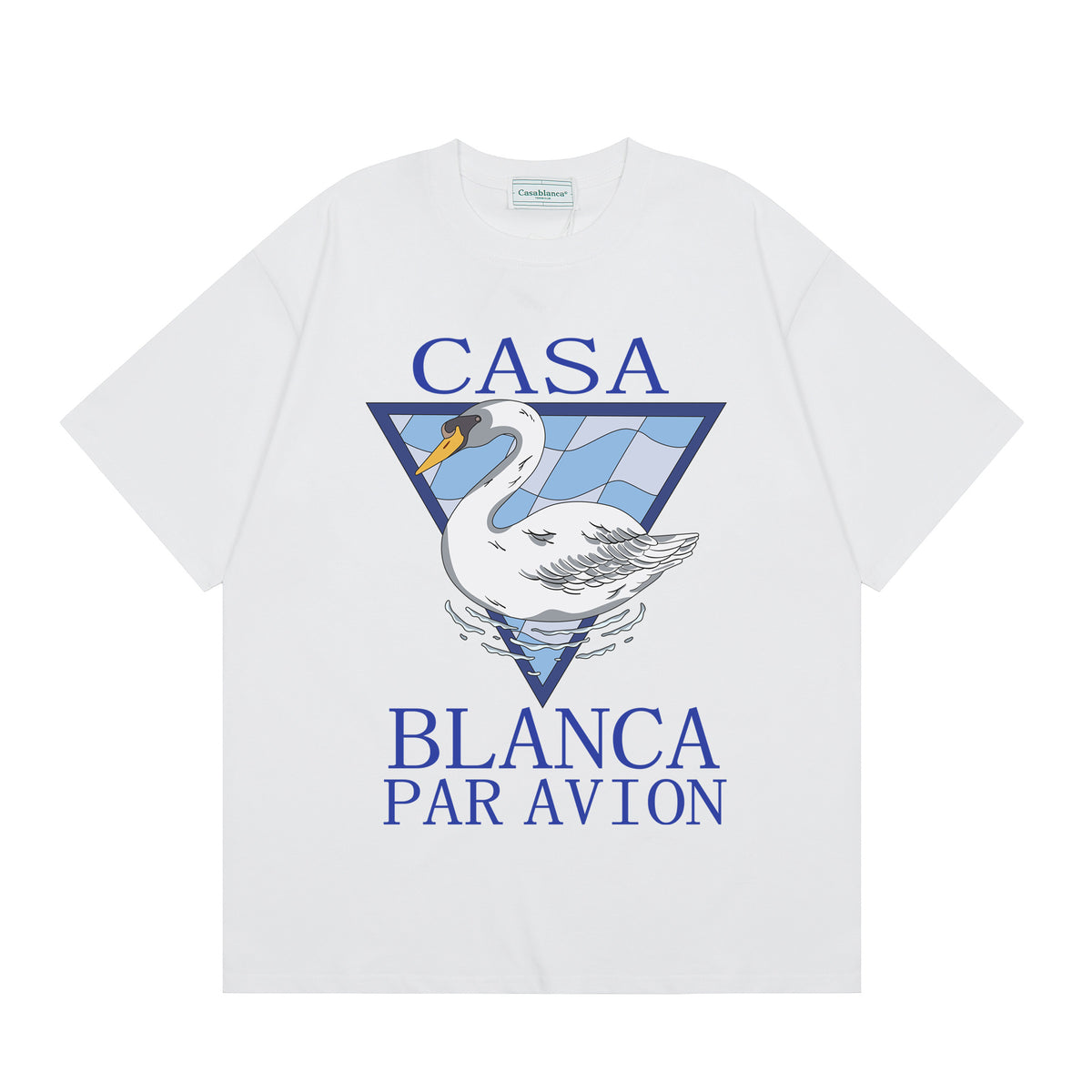 Casablanca Multi‑Artwork Vintage Graphic Oversized Tee Streetwear