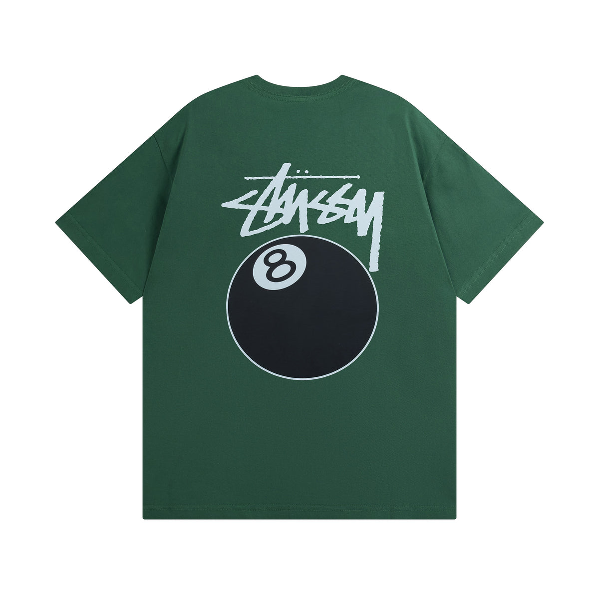 Stussy Dice 8 Ball Logo Print Oversized Tee Multi‑Style