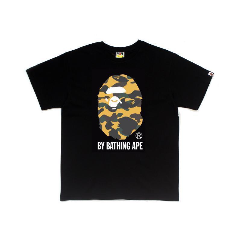 BAPE Ape Head Print Loose Unisex Streetwear T-Shirt