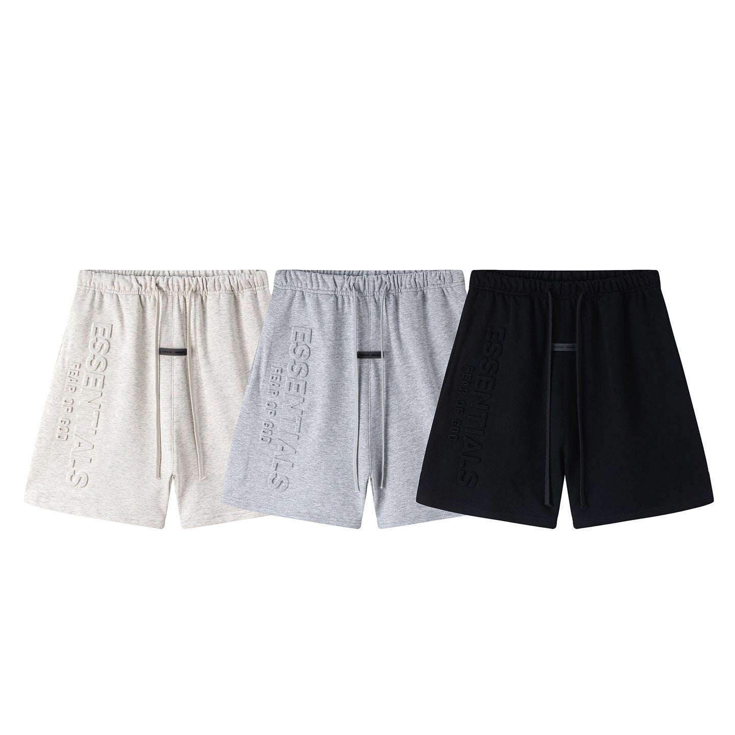 Fear Of God Essentials Embossed Letter Loose Casual Shorts Unisex