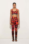 Emilio Pucci Geometric Eye Print Tank Top Leggings 2 Piece Set Women