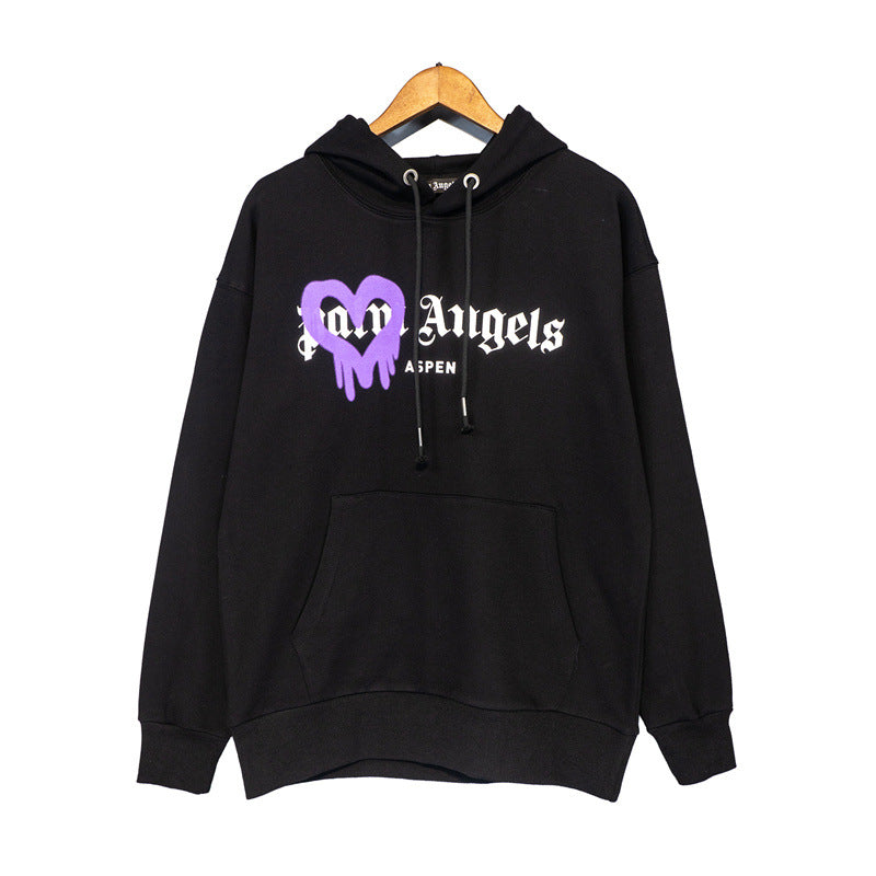 Palm Angels Kill the Bear Crocodile Heart Oversized Hoodie Streetwear