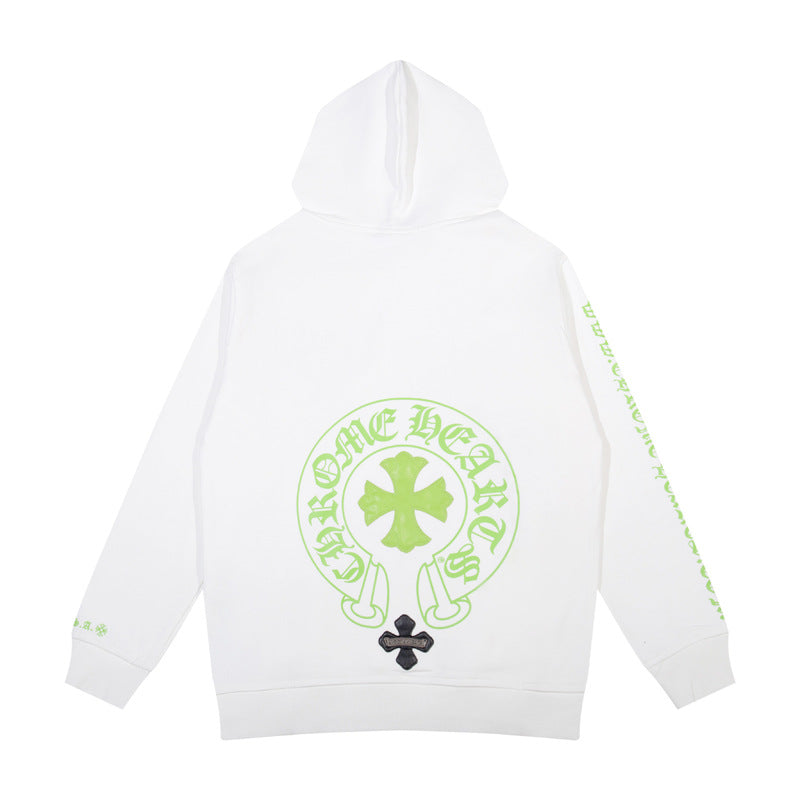 Chrome Hearts Multi‑Cross Graphic Oversized Hoodie Streetwear Unisex
