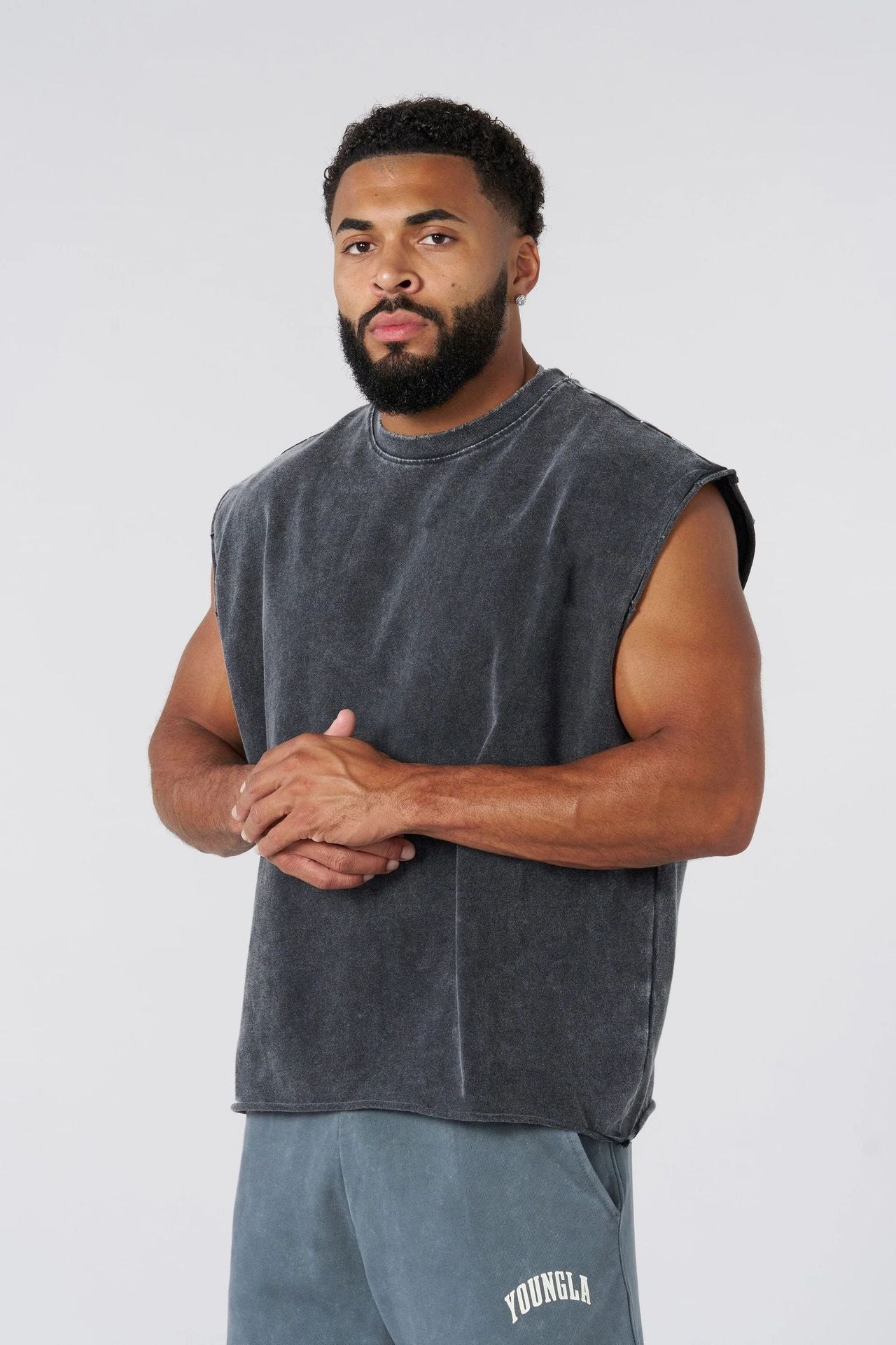 YOUNGLA 3022 Anarchy Cropped Tanks