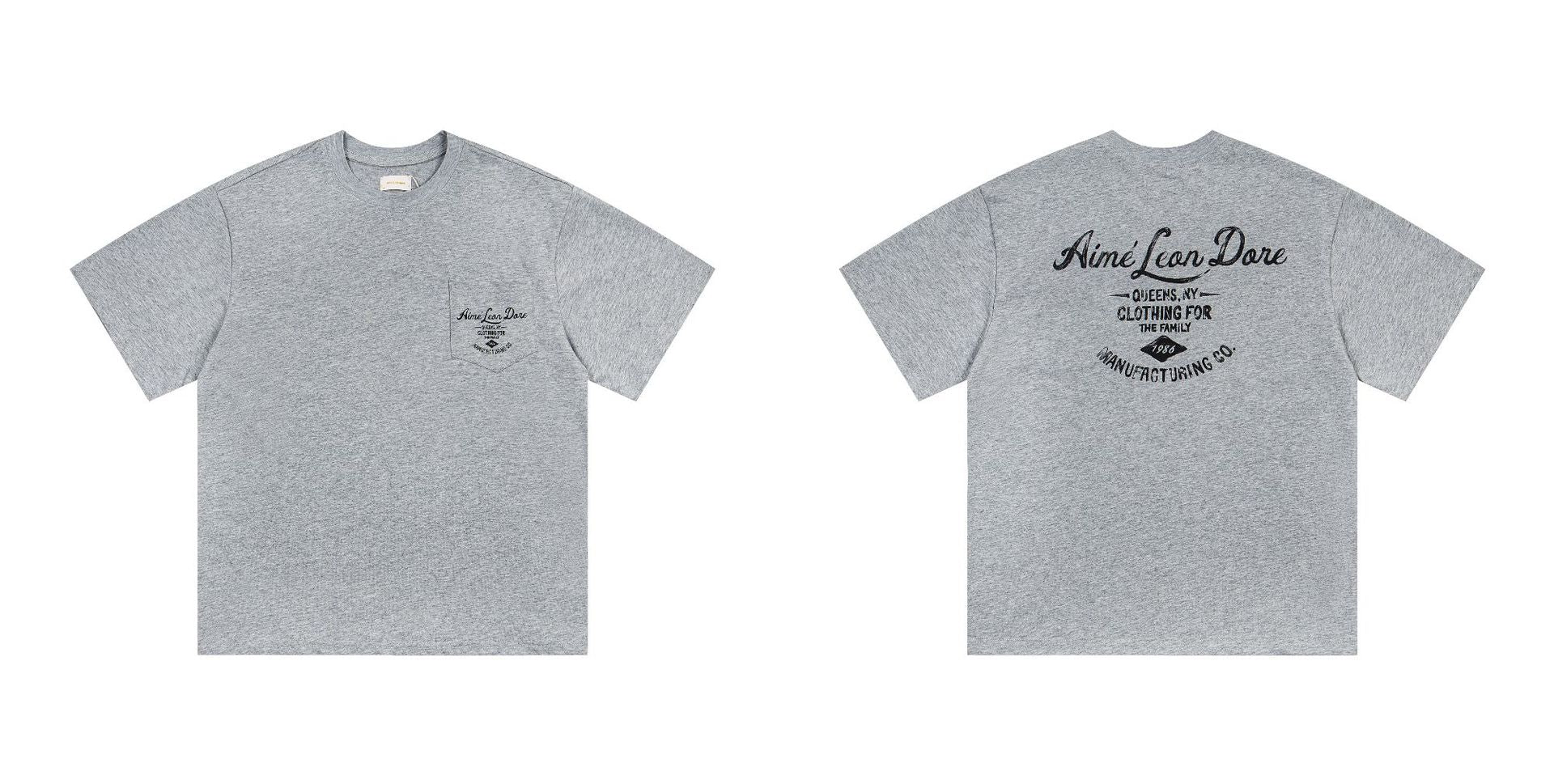 Aime Leon Dore Letter Graphic Crew Neck Short Sleeve T Shirt