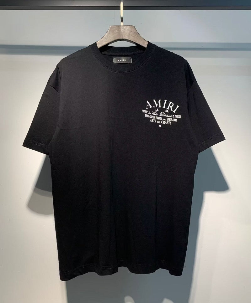 Amiri Multi‑Print Peace Dove Graffiti Oversized Tee Streetwear
