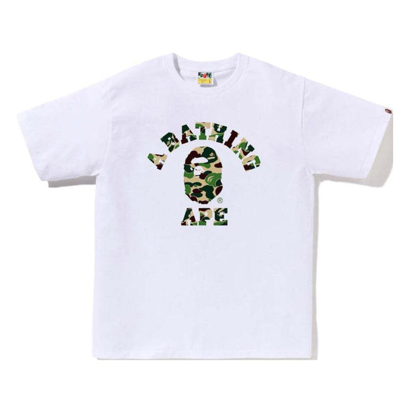 Bape Ape Head Graphic Short Sleeve Tee Streetwear Unisex