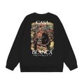 Casablanca Art Graphic Crewneck Sweatshirt Vintage Casual Pullover