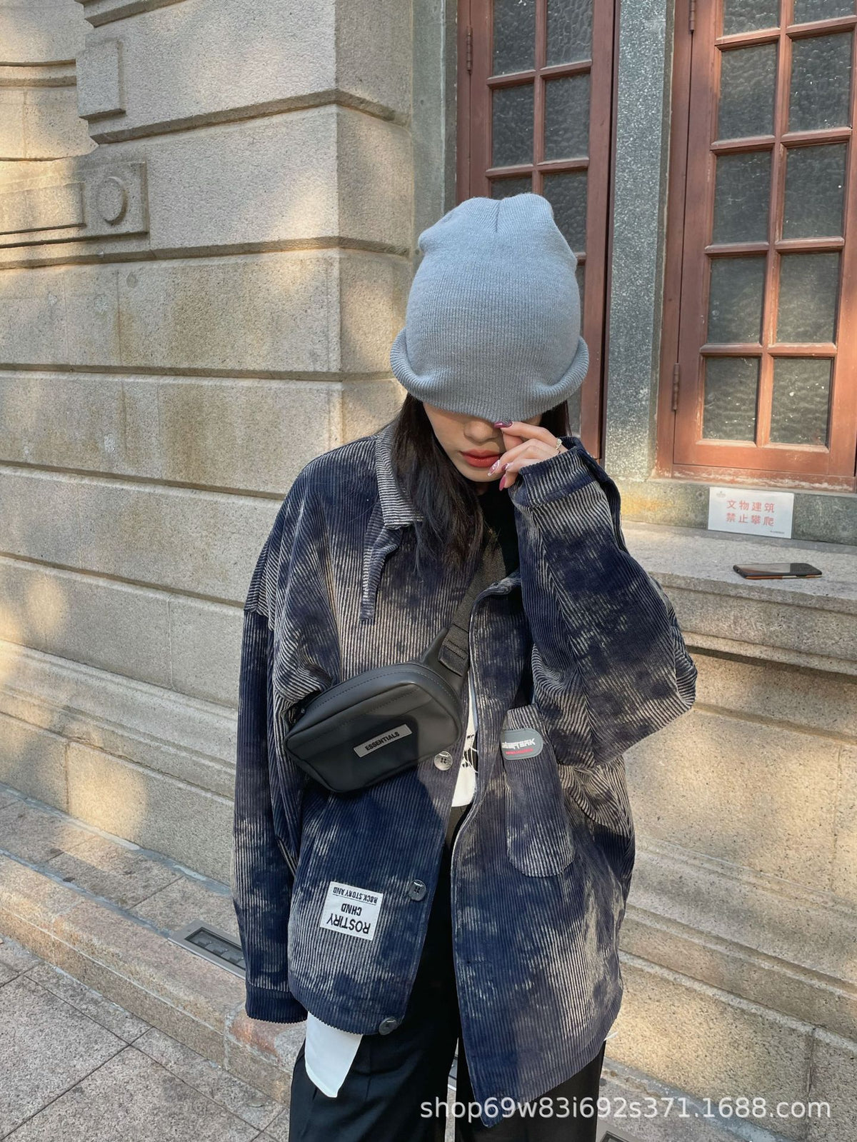Fear of God ESSENTIALS Matte Waterproof Fanny Pack Sling Bag