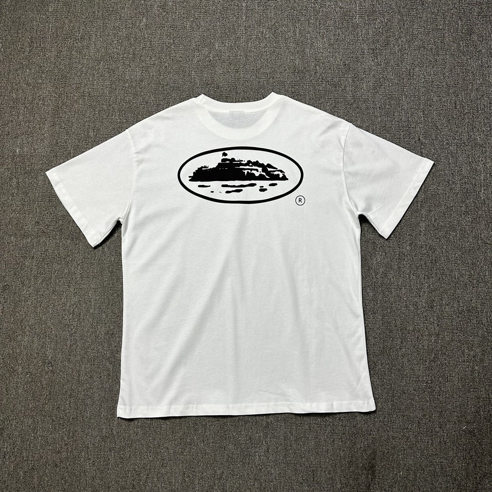 2026 New Corteiz Graphic Print Tee Loose Casual Streetwear T-Shirt