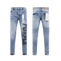 Purple Brand Paint Splash Loose Denim Jeans Unisex