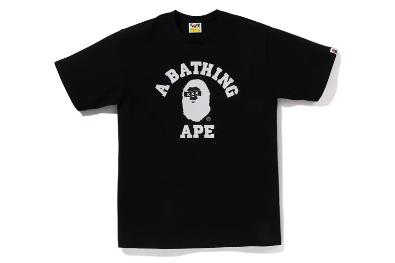 Bape Ape Head Shark Baby Milo Multi‑Print Heavyweight Tee Multi‑Style