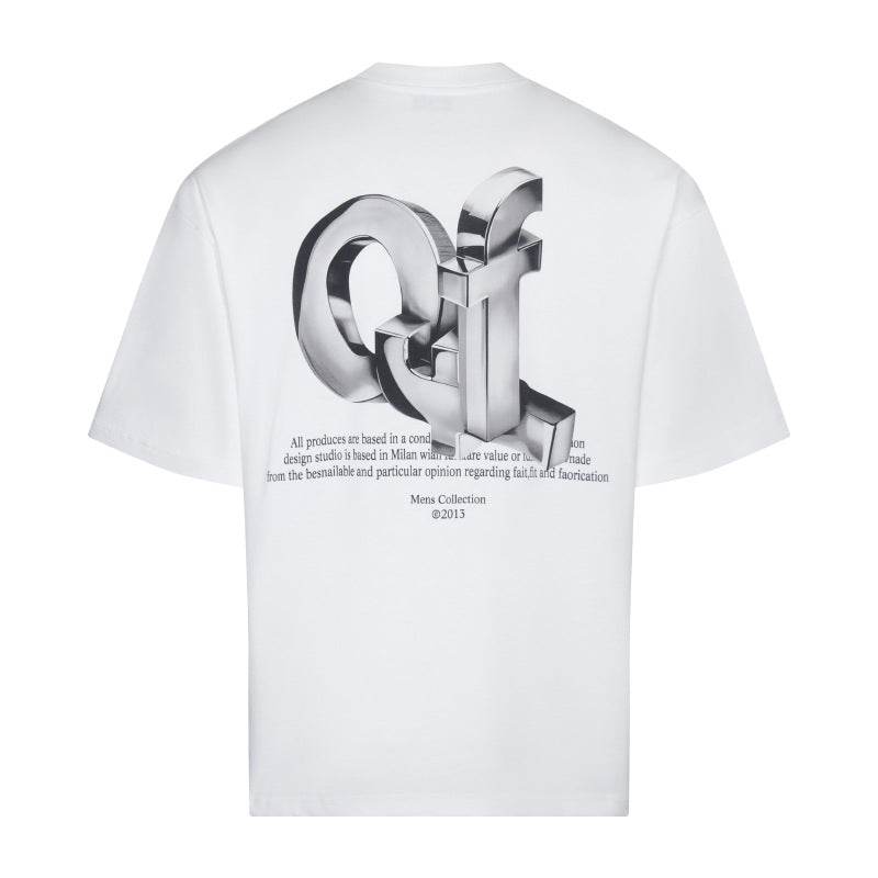 Off-White Arrow Graphic Crew Neck Short Sleeve T Shirt