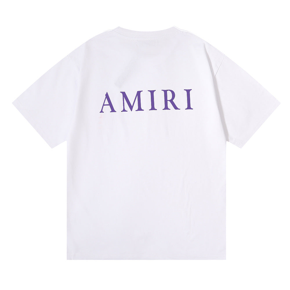 Amiri Peace Dove Graphic Oversized Tee Streetwear Unisex