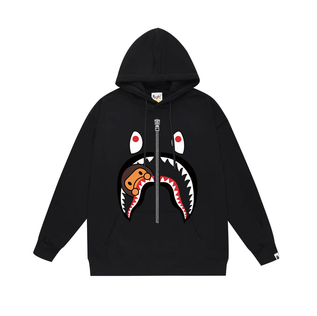Bape Camo Ape Head Graphic Vintage Washed Oversized Hoodie Streetwear