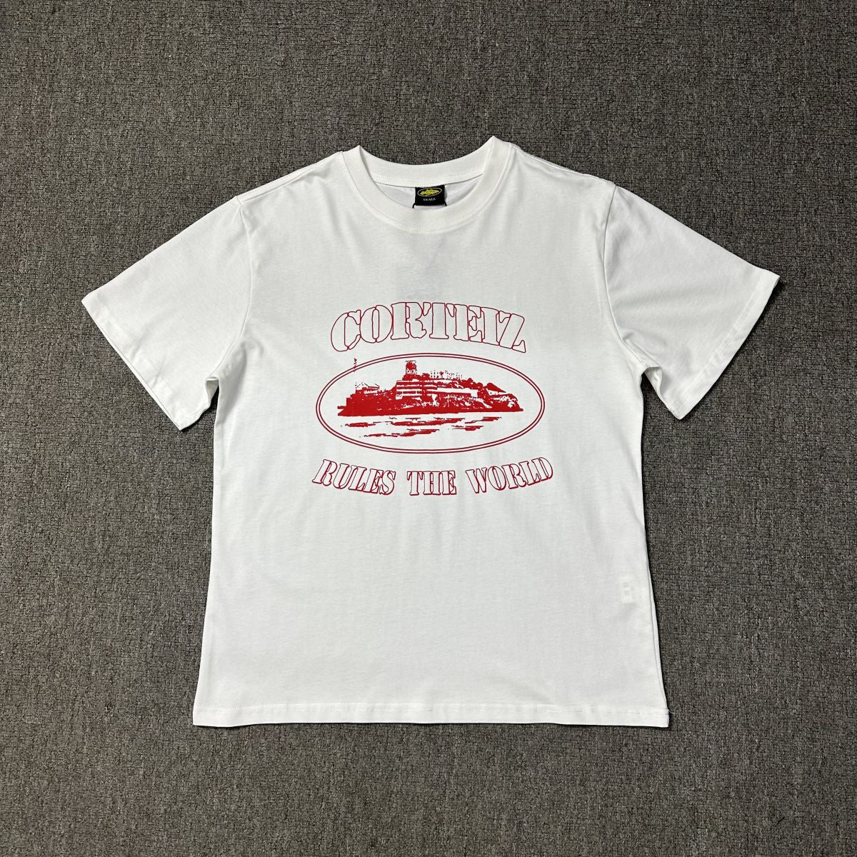 Corteiz Island Letter Graphic Oversized Tee Streetwear Unisex