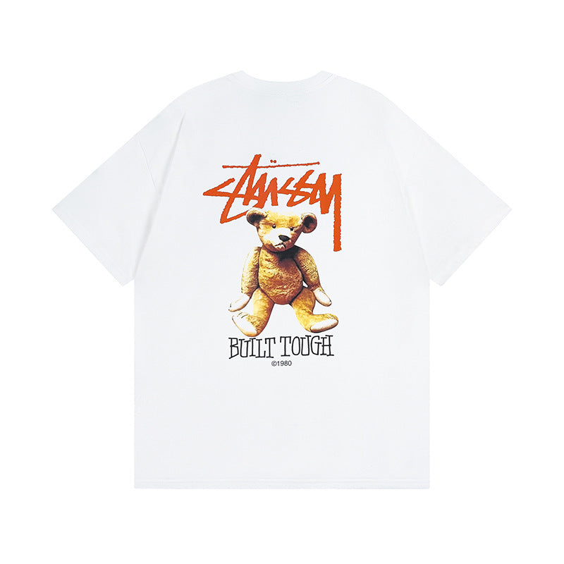 Stussy Dice 8 Ball Logo Print Oversized Tee Multi‑Style
