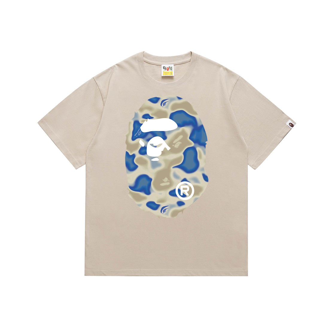 BAPE Ape Head Graphic Print Short Sleeve Tee Streetwear Unisex