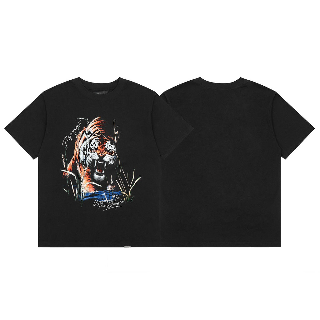 Represent Shark Washed Graphic Oversized Tee Streetwear Unisex