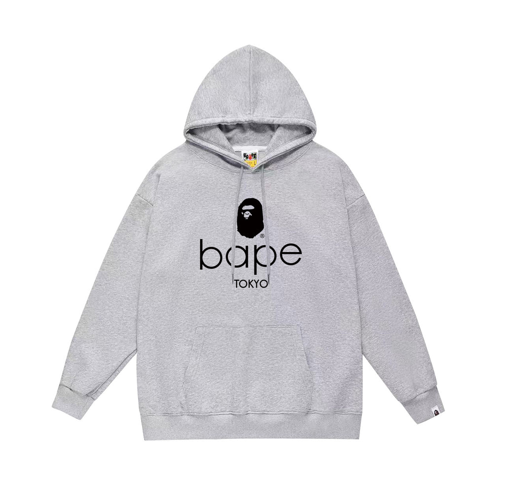 Bape Camo Ape Head Graphic Vintage Washed Oversized Hoodie Streetwear