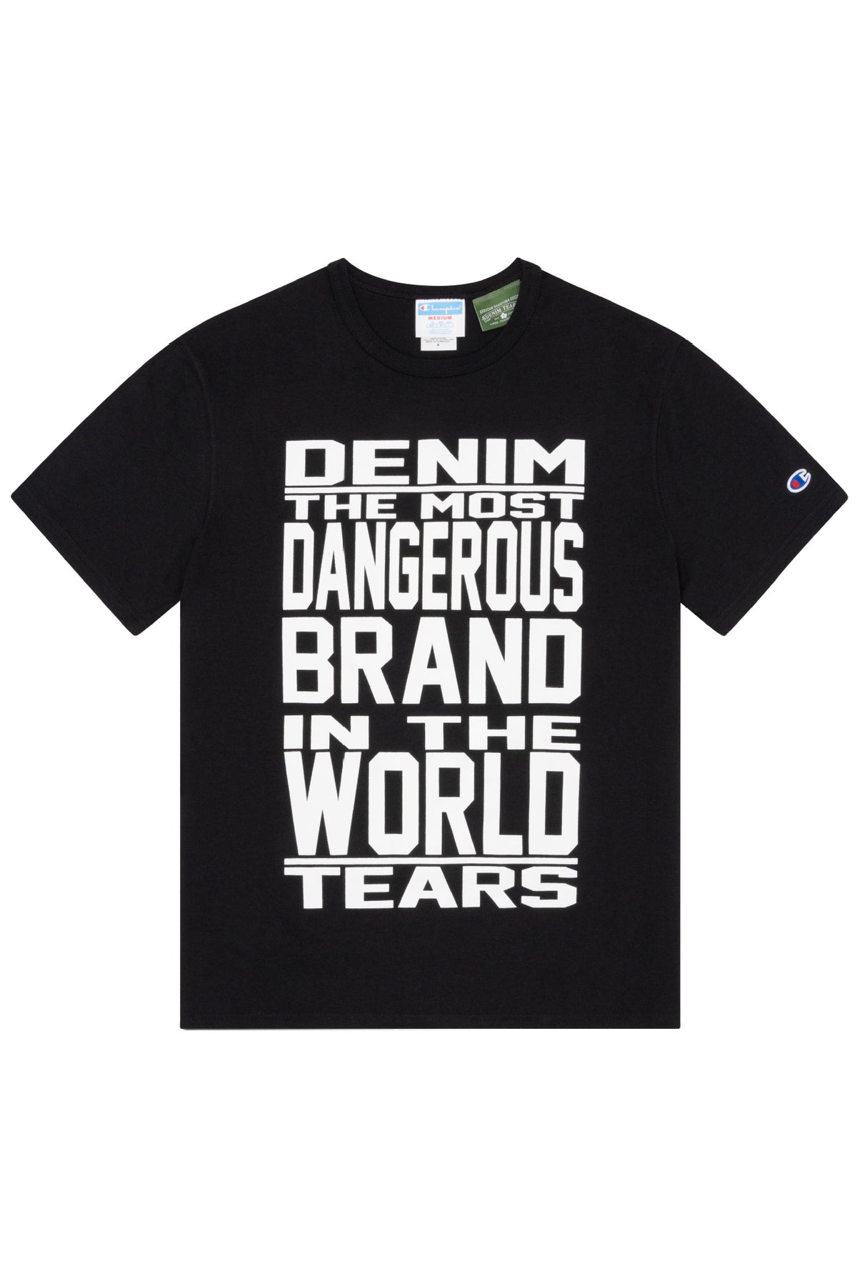 2026 New Denim Tears Print Loose Crewneck Unisex Casual T-Shirt