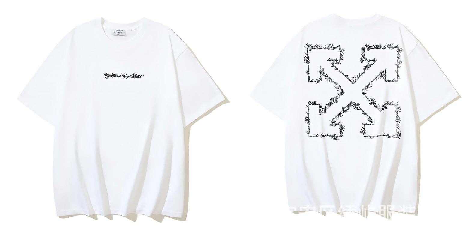 Figure Arrow Graphic Print Streetwear Crew Neck Short Sleeve T Shirt