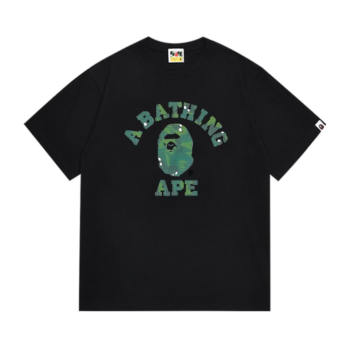BAPE Ape Head Graphic Print Loose Unisex Streetwear T-Shirt