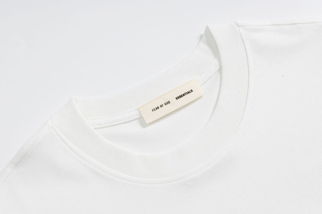 Fear Of God Essentials Script Embroidery Crew Neck Tee Unisex