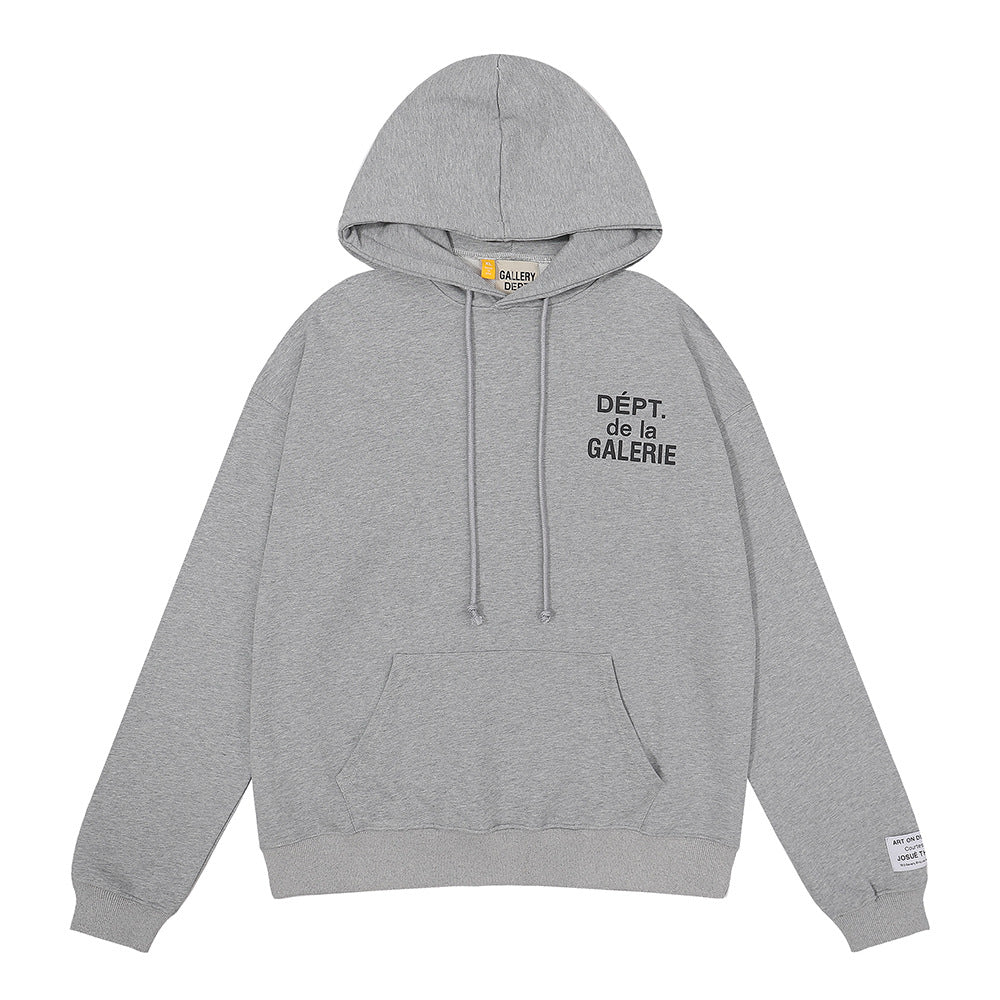 Gallery Dept Hollywood Letter Graphic Print Hoodie Streetwear Unisex