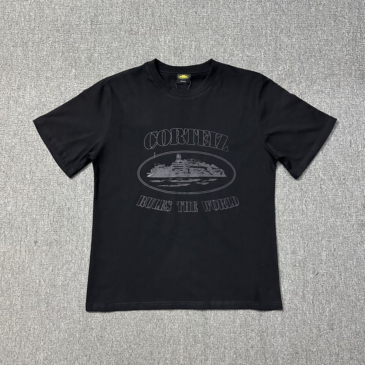 Corteiz Island Letter Graphic Oversized Tee Streetwear Unisex