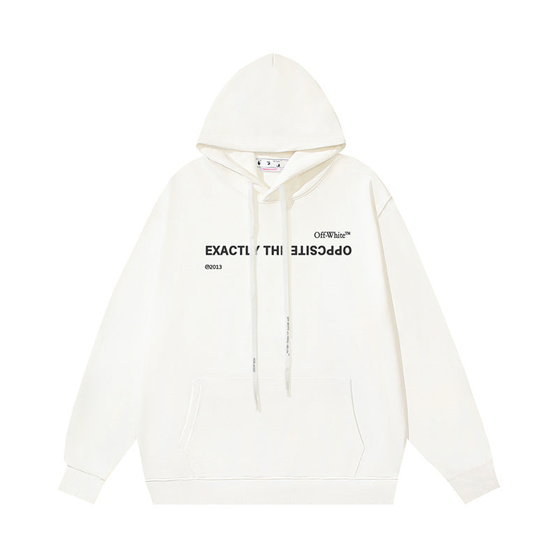 OFF-WHITE Caravaggio Angel Hoodie Heavyweight Streetwear Unisex