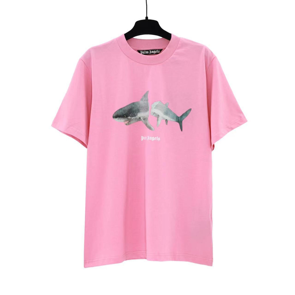 Palm Angels Teddy Bear Graphic Tee Loose Unisex Streetwear T-Shirt