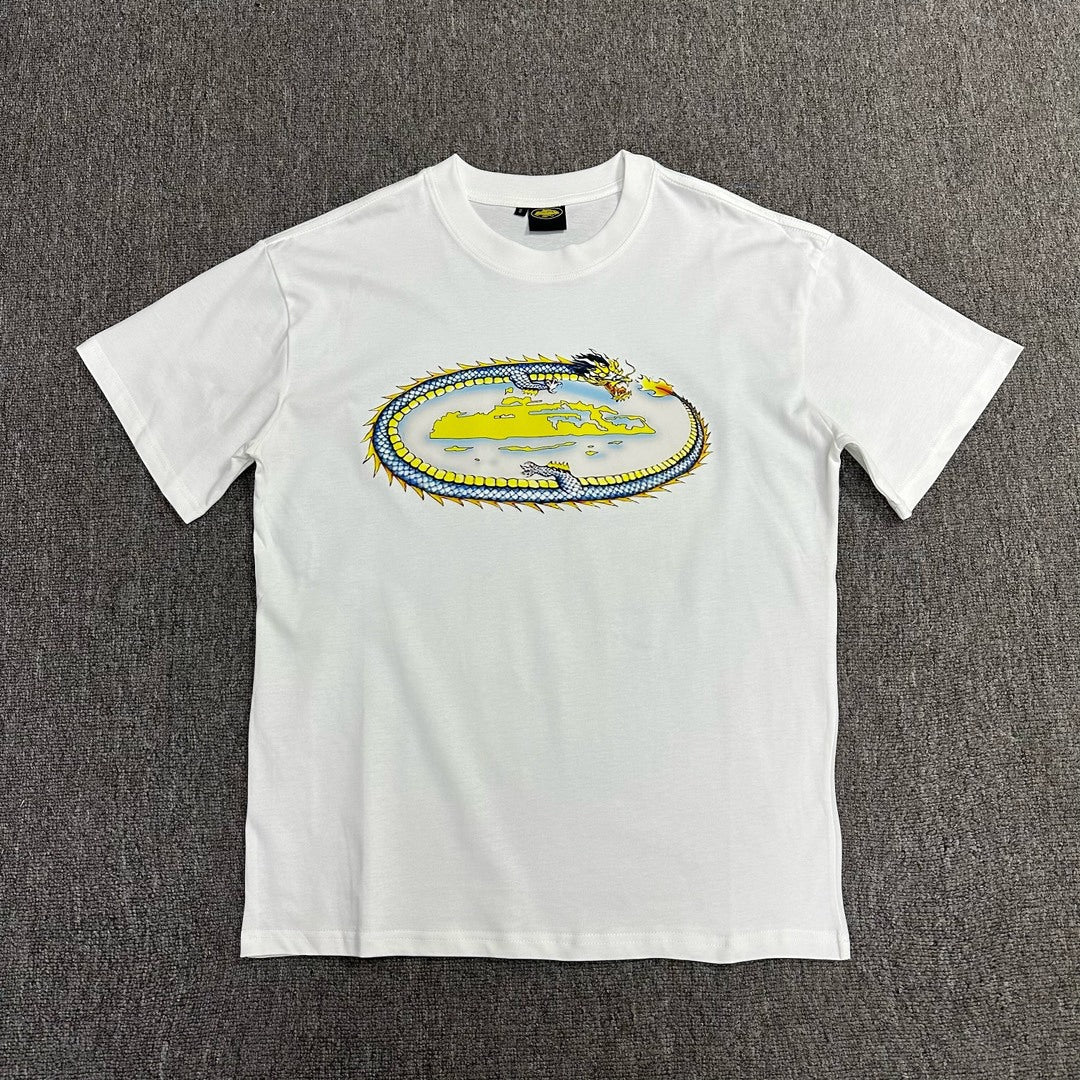 Corteiz Multi‑Graphic Print Crew Neck Short Sleeve T‑Shirt Unisex