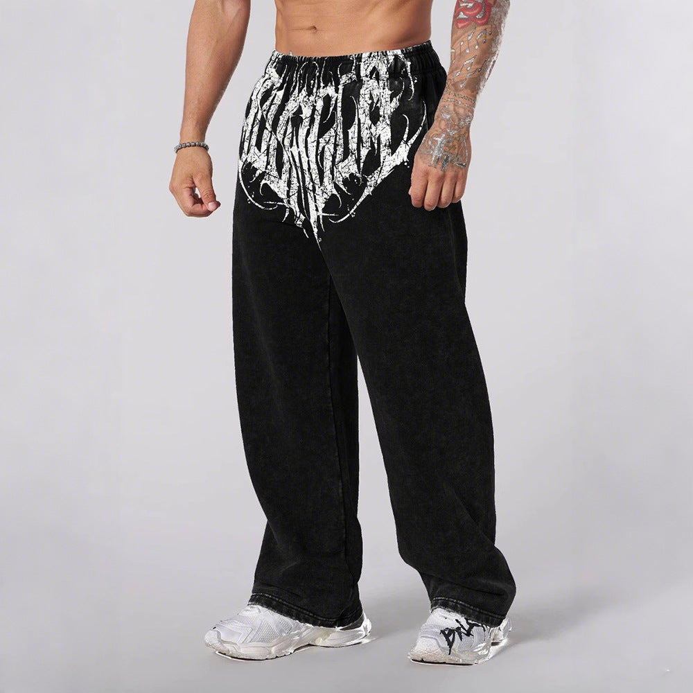 YOUNGLA 2079 Dark Wave Joggers