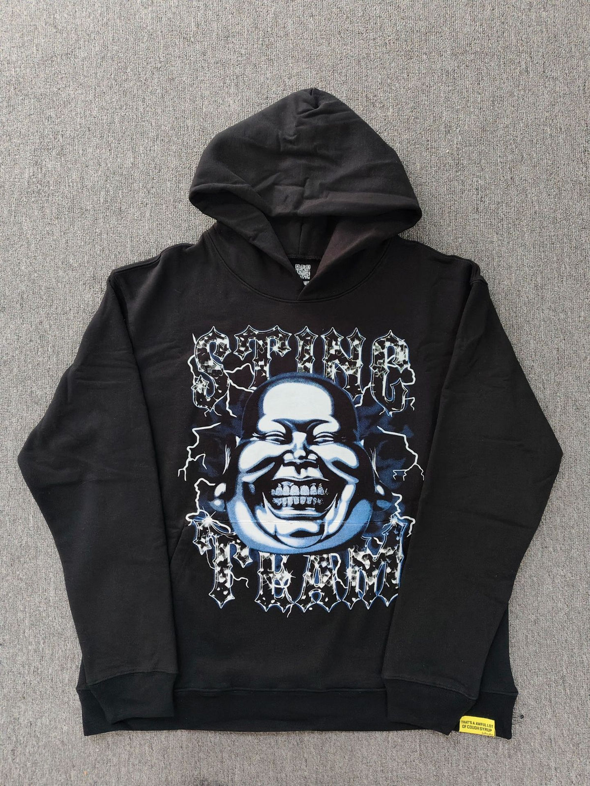 That's A Awful Lot Of Cough Syrup Graphic Hoodie Streetwear Pullover