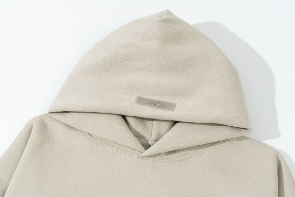Fear Of God Essentials Flocked Small Letter Pullover Hoodie Unisex
