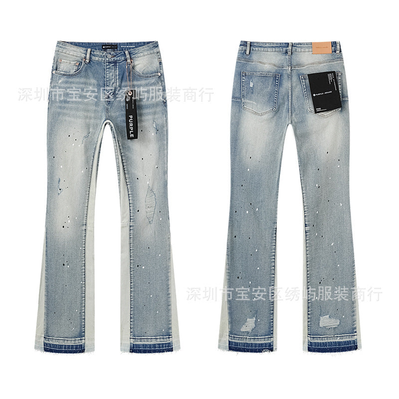 Purple Brand American Street Casual Denim Jeans Unisex