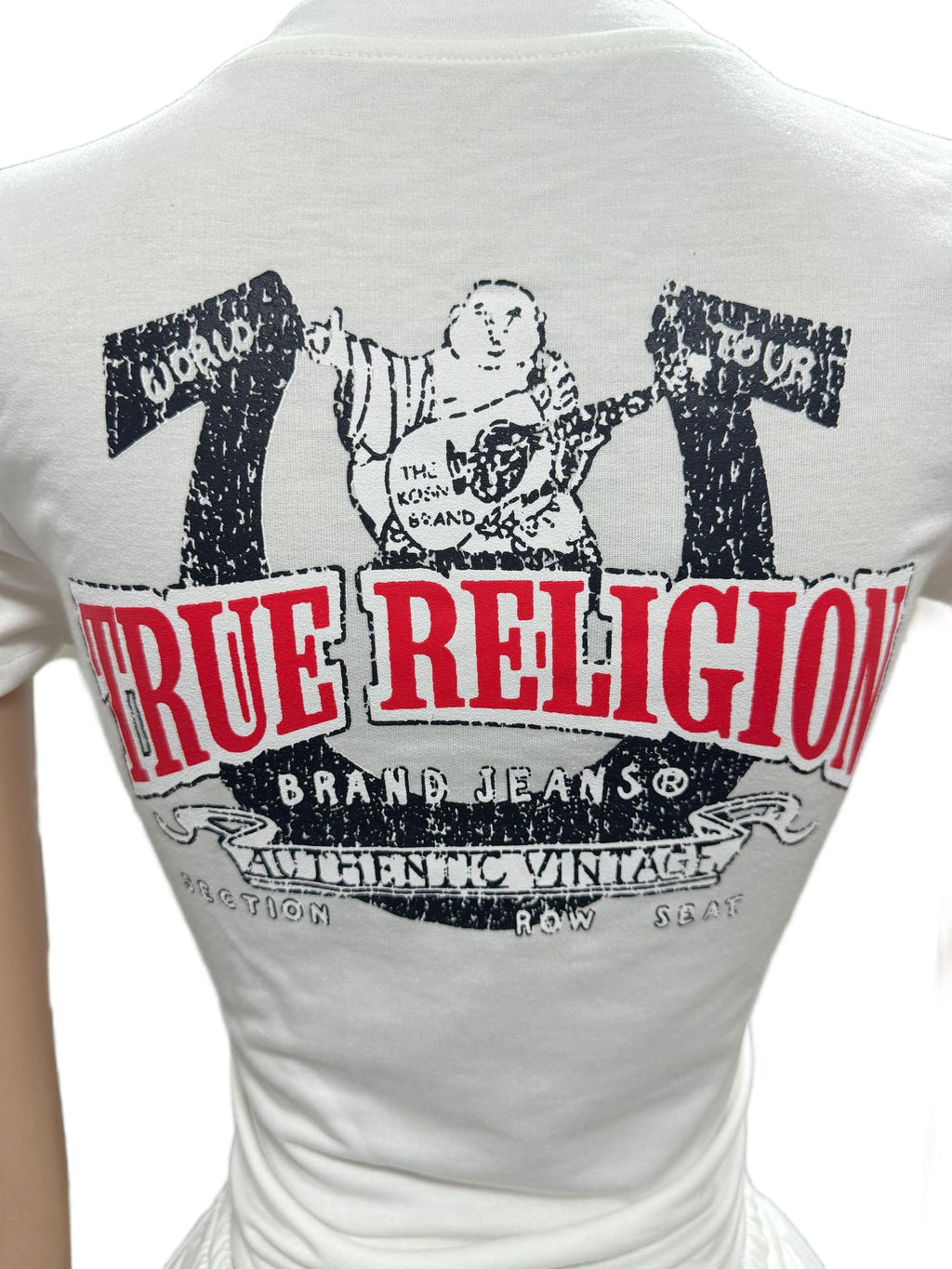 True Religion Horseshoe Graphic Print Tee Shorts 2 Piece Set