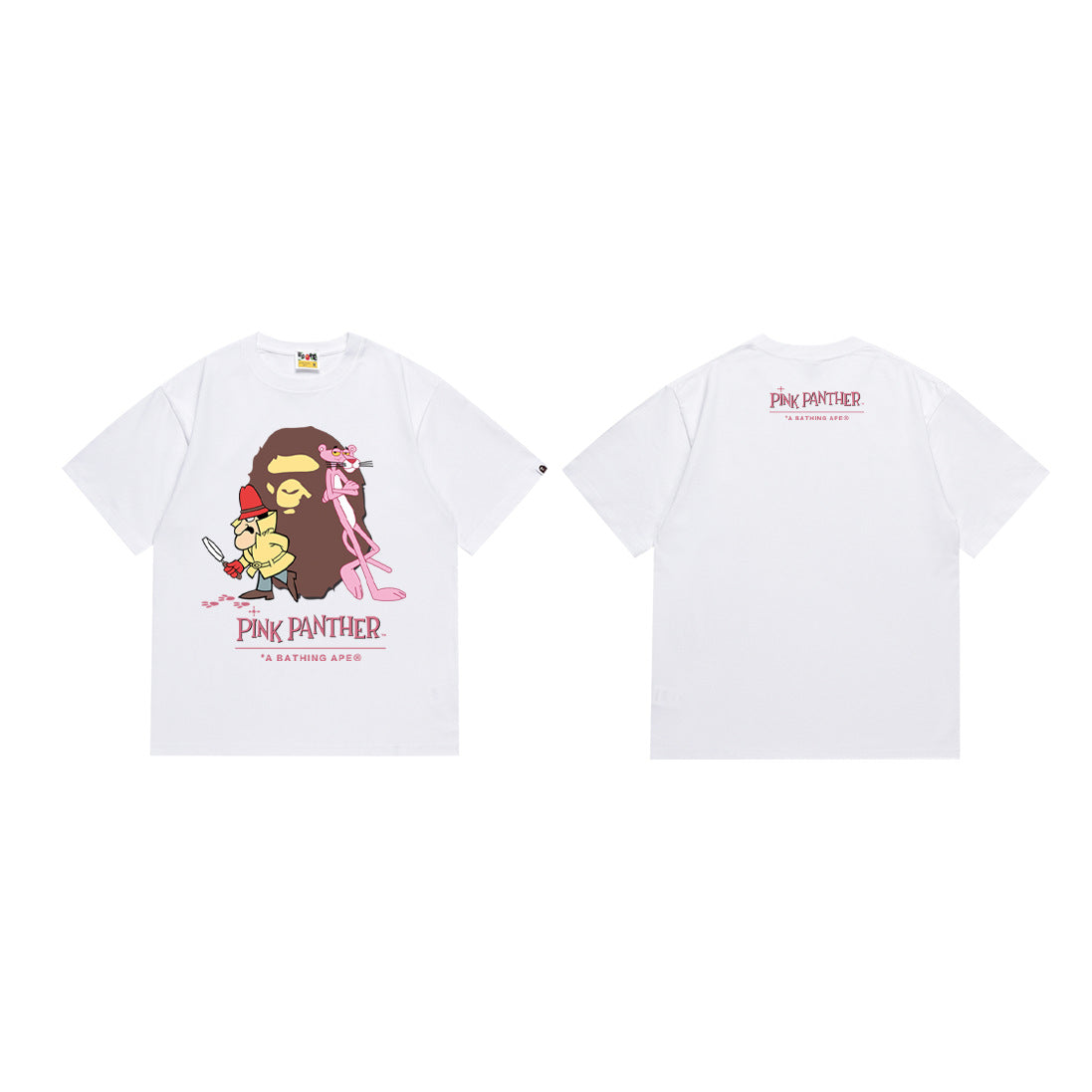 BAPE Ape Head Graphic Print Short Sleeve Tee Streetwear Unisex