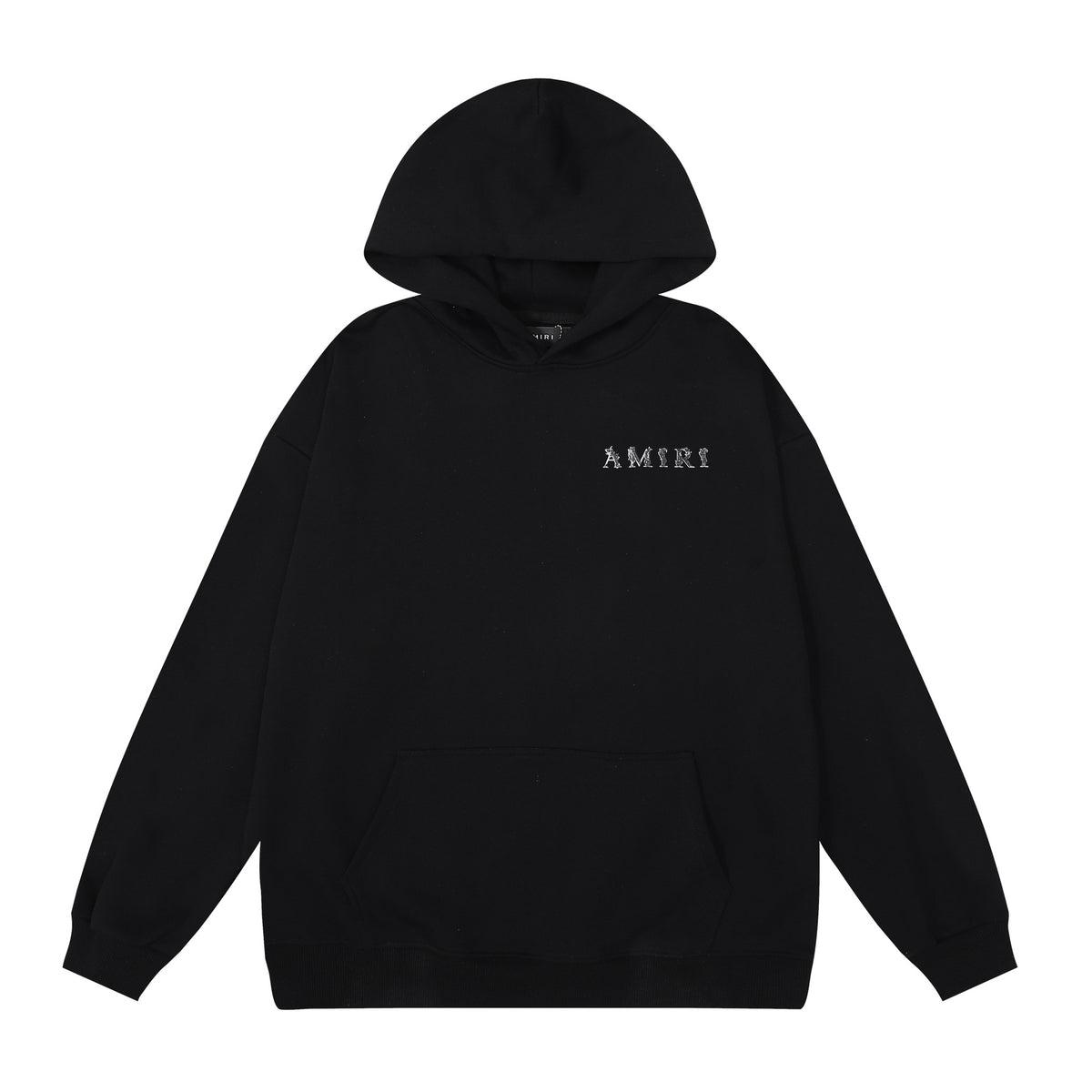 AMIRI Graphic Print Hoodie Streetwear Cotton Pullover Sweatshirt
