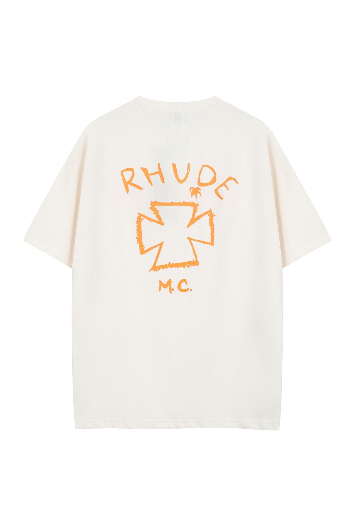 Rhude Vintage Sunset Coconut Tree Graphic Oversized Tee Streetwear