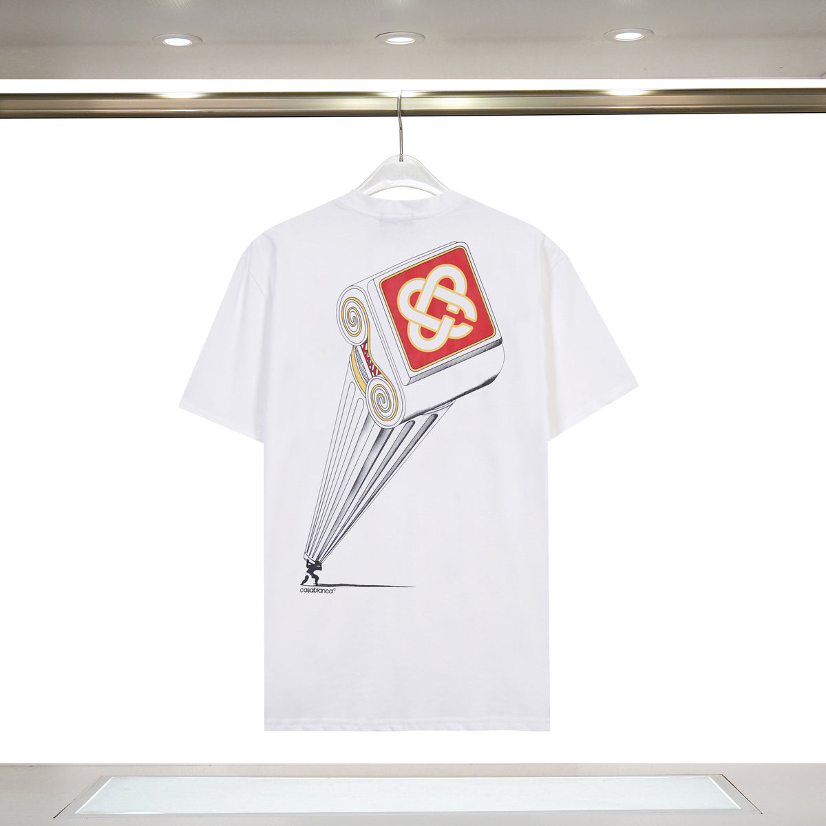 Casablanca Art Print Loose Unisex Short Sleeve Graphic T-Shirt