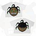 Y2K Punk Cartoon Hip Hop Graphic Unisex Oversized Streetwear Cotton Tee