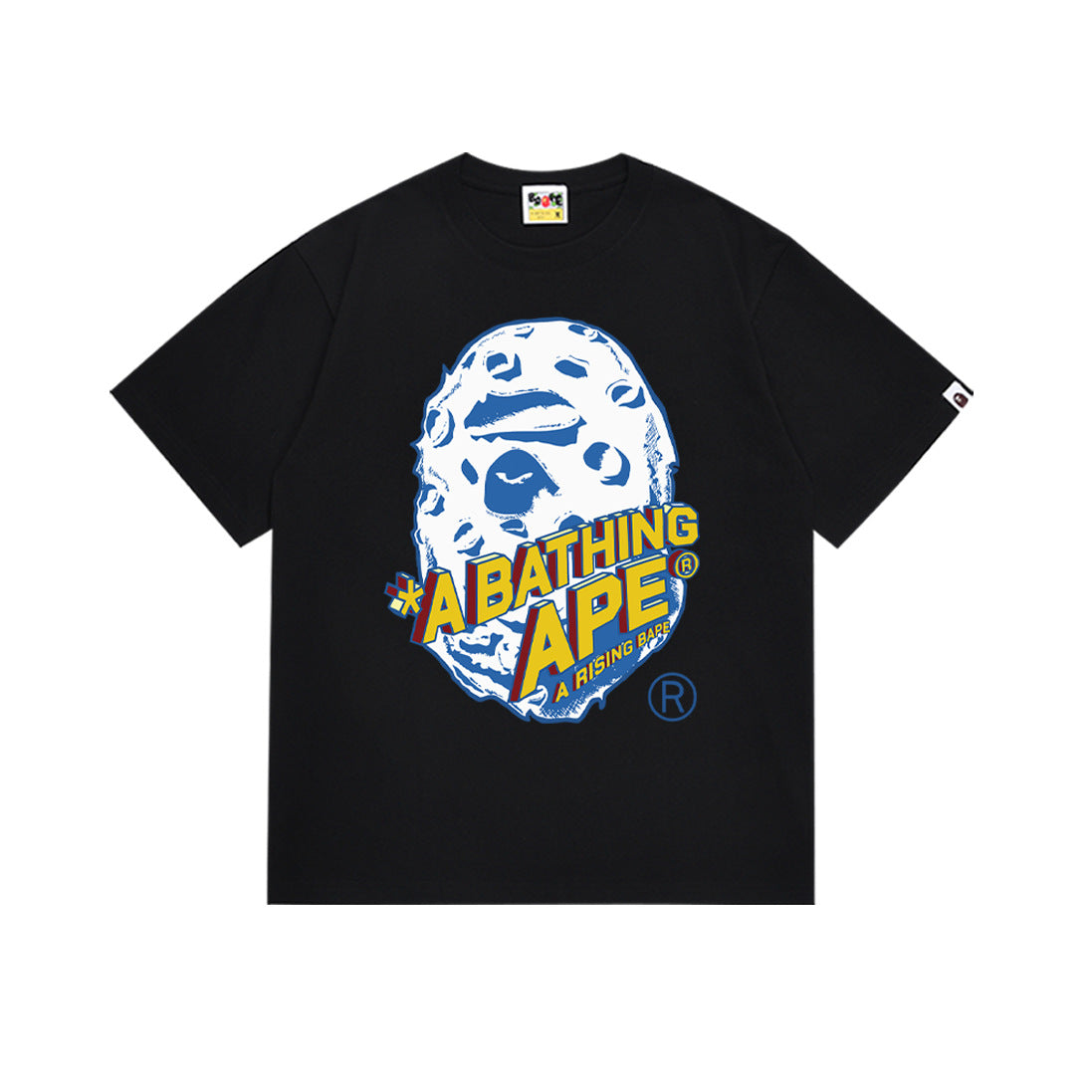 Bape Maneki Neko Ape Head Graphic Oversized Tee Streetwear Unisex