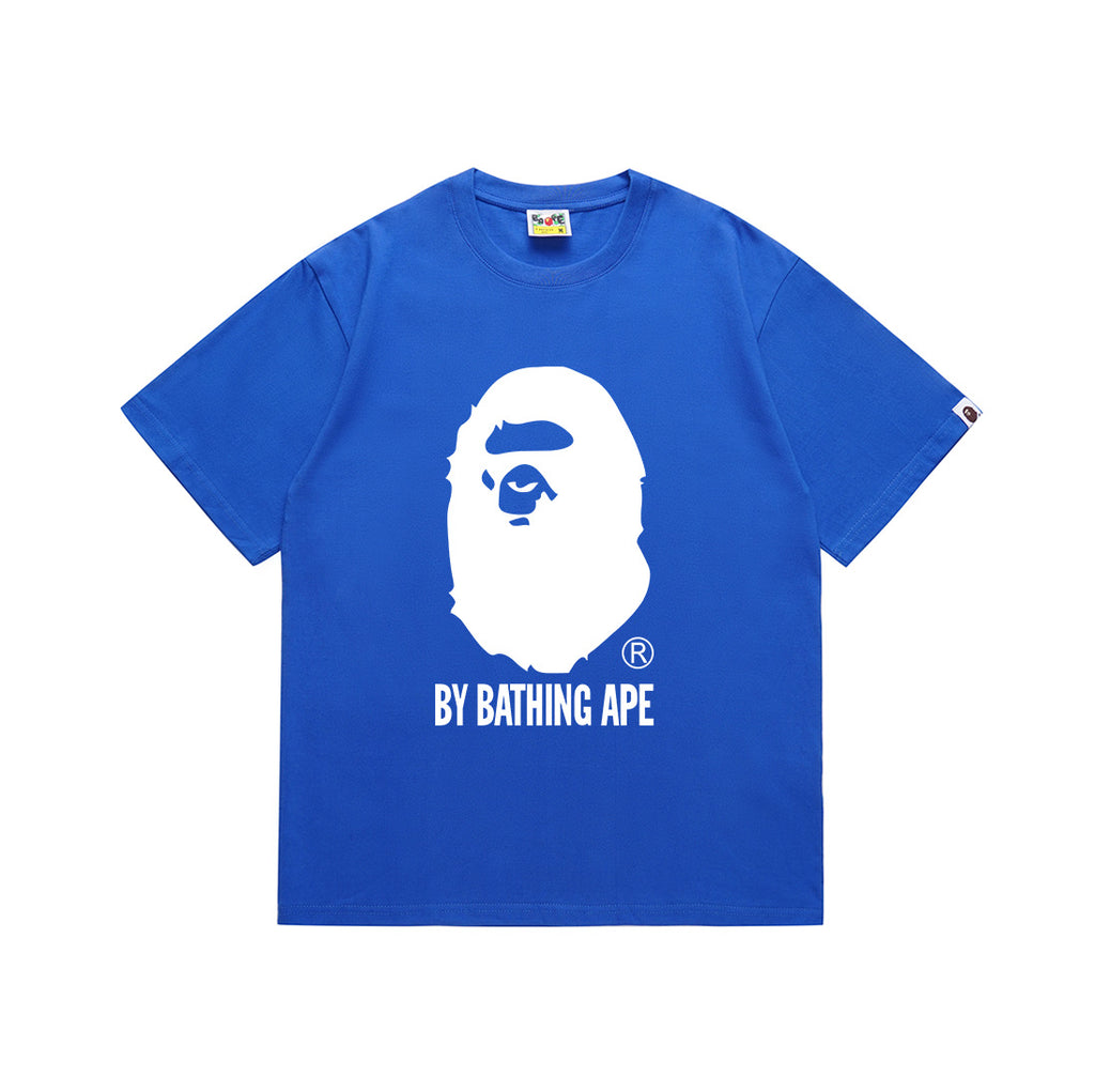 Bape Maneki Neko Ape Head Graphic Oversized Tee Streetwear Unisex