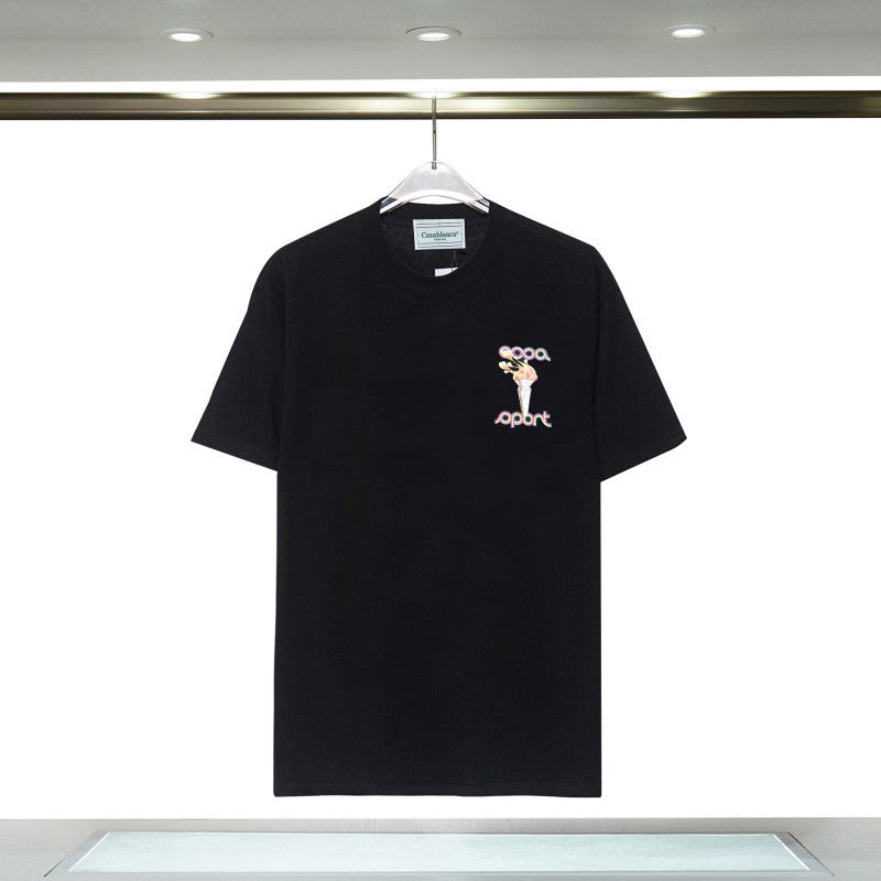 Casablanca Casa Letter Arch Graphic Short Sleeve Tee Streetwear Unisex