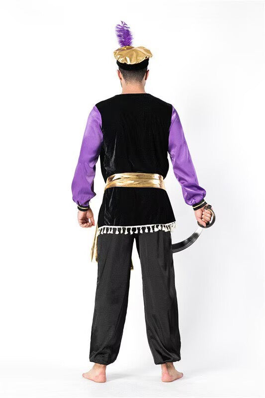 Halloween Couple Spartan Gladiator Viking Warrior Cosplay Costume Set